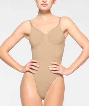 SKIMS Sculpting Brief Bodysuit 2X Tan Size XXL - $38 (45% Off Retail) -  From Ali