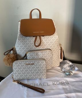 Michael Kors Abbey Cargo Backpack With Matching Wallet - $499 (16% Off  Retail) New With Tags - From Cely