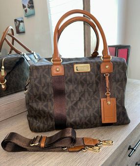 Michael Kors Large Weekender Travel Bag Brown - $145 - From Hannah