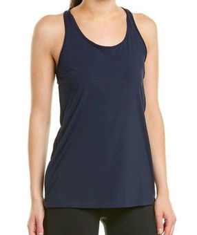 Spanx Transformation Top Tank side zip blue black Size M - $39 - From Rocked