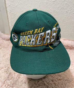 VTG Sports Specialties Green Bay Packers 1996 NFC Laser Shadow Snapback Hat  NWT