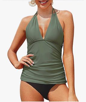 Yonique Tankini Swimsuits for Women Tummy control Bathing Suits