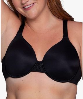 Vanity Fair Women's Full Figure Beauty Back Smoothing Bra Black