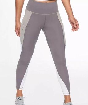 Athleta Up For Anything 7/8 Tight Colorblock Leggings Size Small
