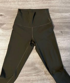 Lululemon Army Green 28” Wunder Under Leggings Size 0 - $66