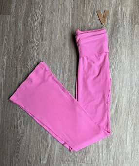 Womens SOFT LOUNGE FOLD OVER PANT Bubble Gum