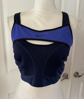 Nike NWOT Alpha UltraBreathe Sports Bra Blue Size L - $42 (44% Off Retail)  - From E