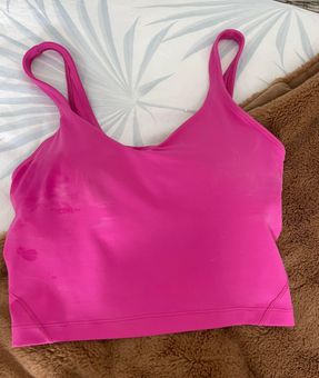 Lululemon align tank in sonic pink size 6