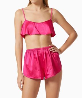 Woven Shine Collection Satin Camisole