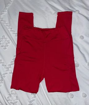 Simple Addiction Leggings Red - $9 - From Peyton