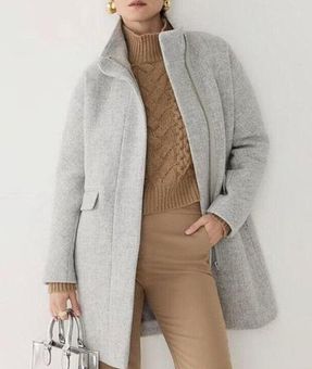 Italian Wool Cocoon Coat