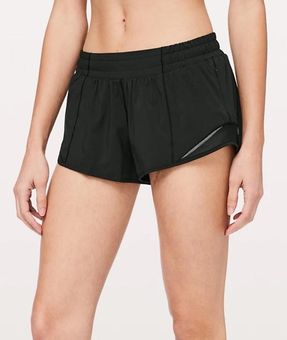 Lululemon Hotty Hot Shorts 2.5 Length Black Size 4 - $30 (48% Off