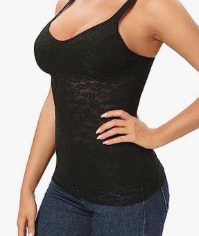 JOYSHAPER NWT Lace Shapewear Camisole Top - Black Large - $23 New With Tags  - From Stacy