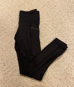 Lululemon Fleece Leggings Black Size 6 - $110 (14% Off Retail) - From  Catelyn