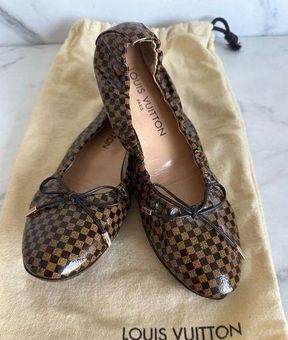 Louis Vuitton Patterned Slip on Flats