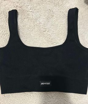 Bo+Tee Sports Bra Black Size M - $15 (70% Off Retail) - From Kaitlyn