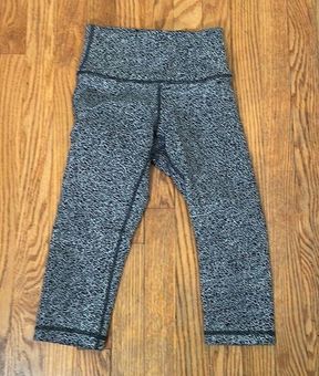 Lululemon Black Crackle Leggings