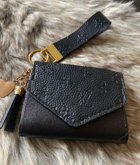 Upcycled Designer Wallet & Keychain Gold - $45 New With Tags