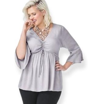 Top 3/4 Sleeve By Torrid Size: 3