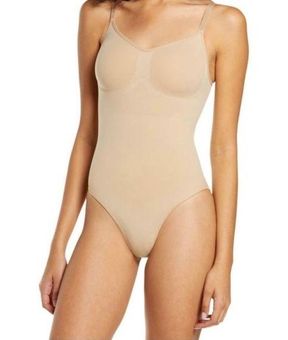 SKIMS Sculpting Bodysuit With Snaps in Clay Size XXS - $44 - From Trendy