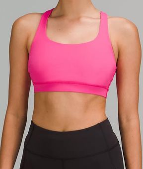 Lululemon Energy Bra Sonic Pink Size 34 C - $23 - From Maria