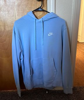 Blue Drawstring Hoodie