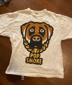 Human made Pop smoke Shirt White Size L - $100 (37% Off Retail