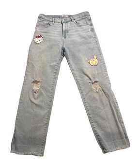 Hello Kitty x Pompompurin Jeans Blue Size 10 - $19 - From Style By