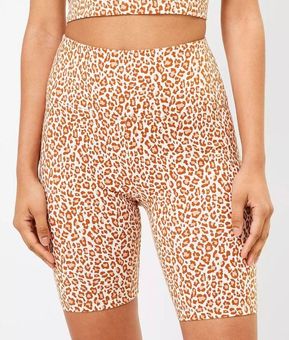 Bike Short - Leopard Print