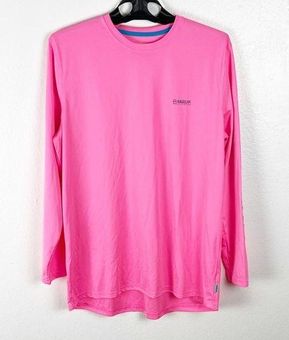 Magellan outdoors MAGELLAN Pink Moisture Wicking Boyfriend Fit Fish Gear  Long Sleeves Graphic Top Size XL - $25 - From Mackeye