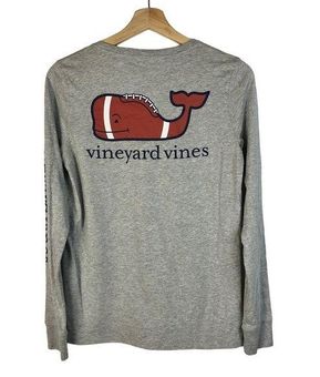 Boston Red Sox Vineyard Vines Filled In Whale T-Shirt - Gray