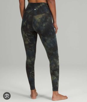 Lululemon Navy Green Tie Dye Align Leggings 28” Multiple Size 4 - $65 (45%  Off Retail) - From Isabelle