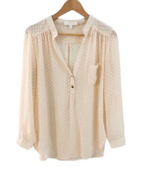 Dressy clearance cream blouse