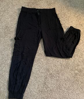 TJ Maxx Jogger Comfy Pants Black Size M 