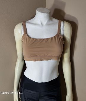 SKIMS Womens Tan Bra Sz Sz Lin great conditionno holes or