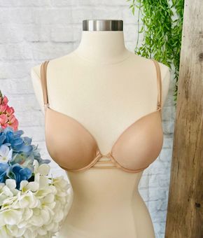 Vassarette Nude Push Up Bra Tan Size 34 C - $20 (62% Off Retail