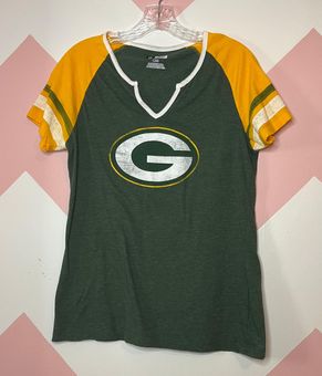 NFL Team Apparel Green Bay Packers Womens Tshirt Size M - $12