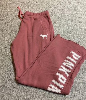 PINK - Victoria's Secret Sweatpants Size L - $10 - From Catelyn