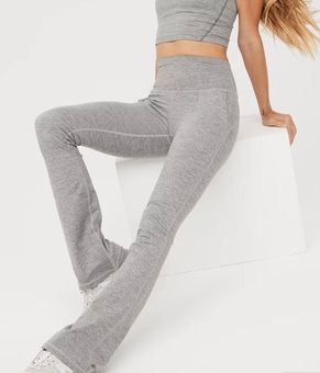 Aerie Flare Leggings Gray Size XXS - $16 (75% Off Retail) New