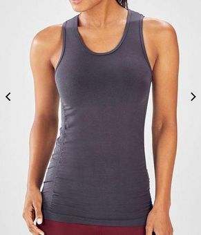 Fabletics large Kathie Seamless‎ Ruched Tank - $18 - From Samantha