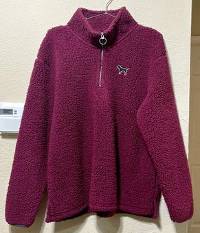 Victoria secret sherpa quarter on sale zip