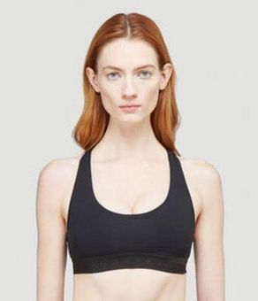 logo-band sports bra