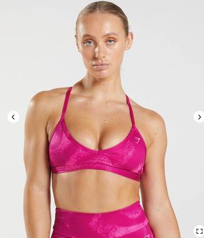 Victoria Secret sport hot pink sports bra sz small