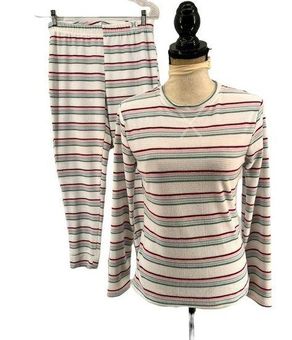 Hurley Thermal Tropical Striped Pajama Set Large - $30 - From W