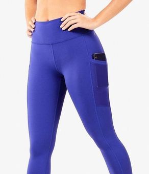 Fabletics Powerhold Leggings with Pockets in Blue - $40 - From Lizanne