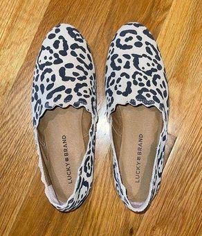 Lucky Brand leopard print flats  Cheetah print flats, Leopard