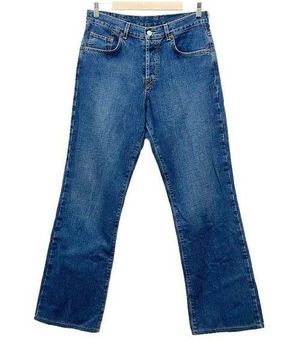 Lucky Brand Vintage Y2K Jeans Low Rise Easy Fit Flare Denim Women's Size 8