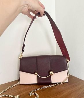 Strathberry Mini Crescent Leather Shoulder Bag - One-color