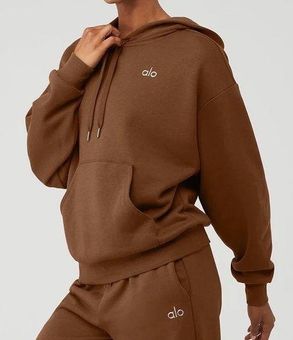 Alo Yoga ALO Accolade Hoodie & Sweatpants in Cinnamon Brown M Size M - $190  - From Chloe