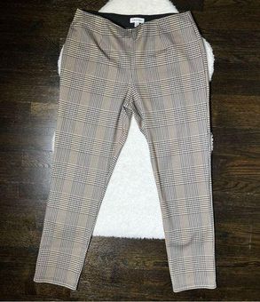 Calvin Klein Glen Check Plaid Pull-On Pants Size 14 - $19 - From Nikki